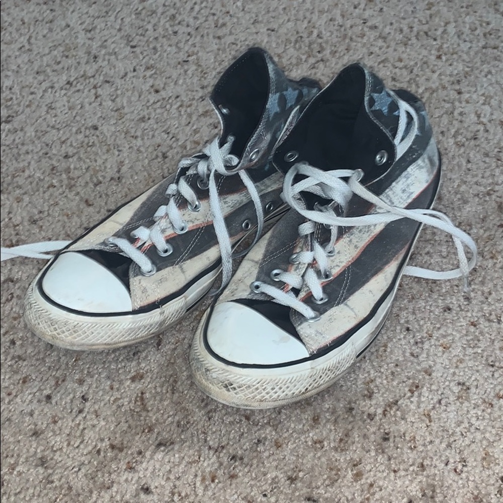American flag converse